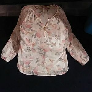 2 dress blouses Lauren Conrad and sonoma